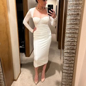 MISHA Nordstrom off white ivory dress
